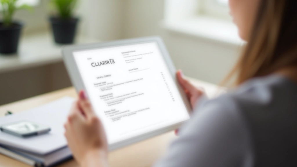 Moderne CV-template met clean design, professioneel lettertype en goede witruimte